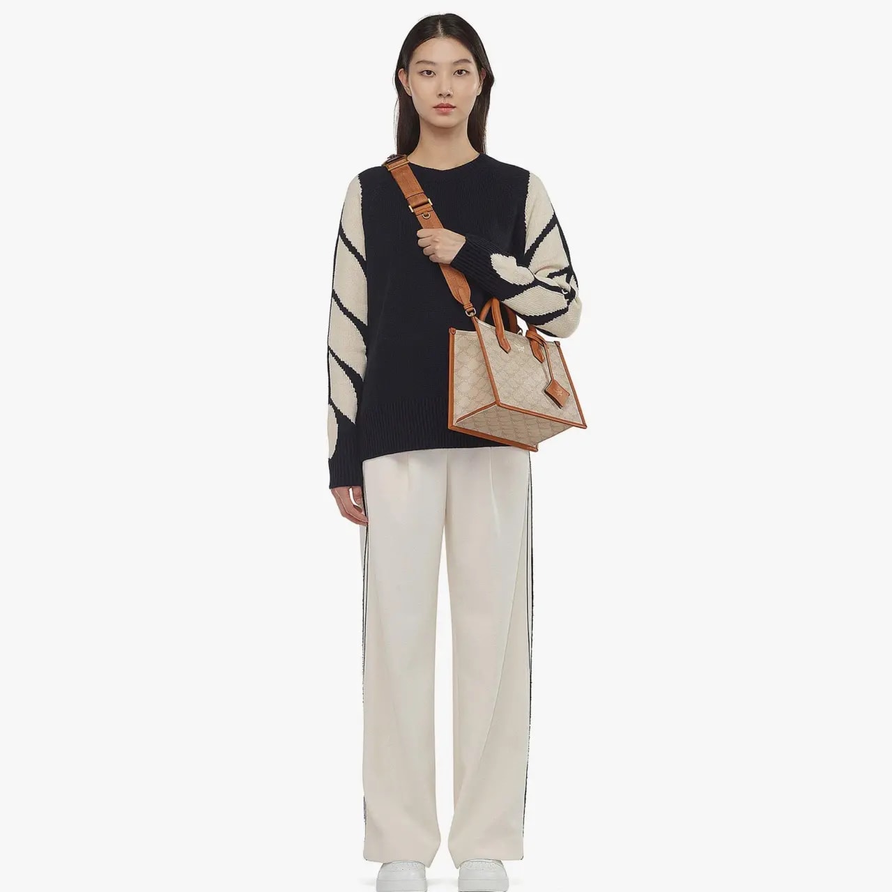 Giày MCM Himmel Tote in Lauretos 'Beige' MWTESAC01I9001 — ảnh 2
