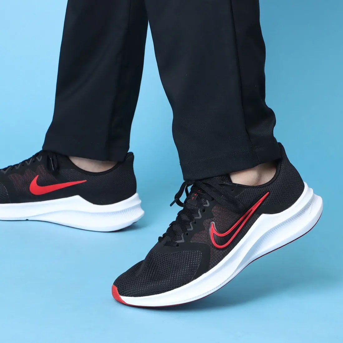 Giày Nike Downshifter 11 'Core Black Red' CW3411-005 — ảnh 3