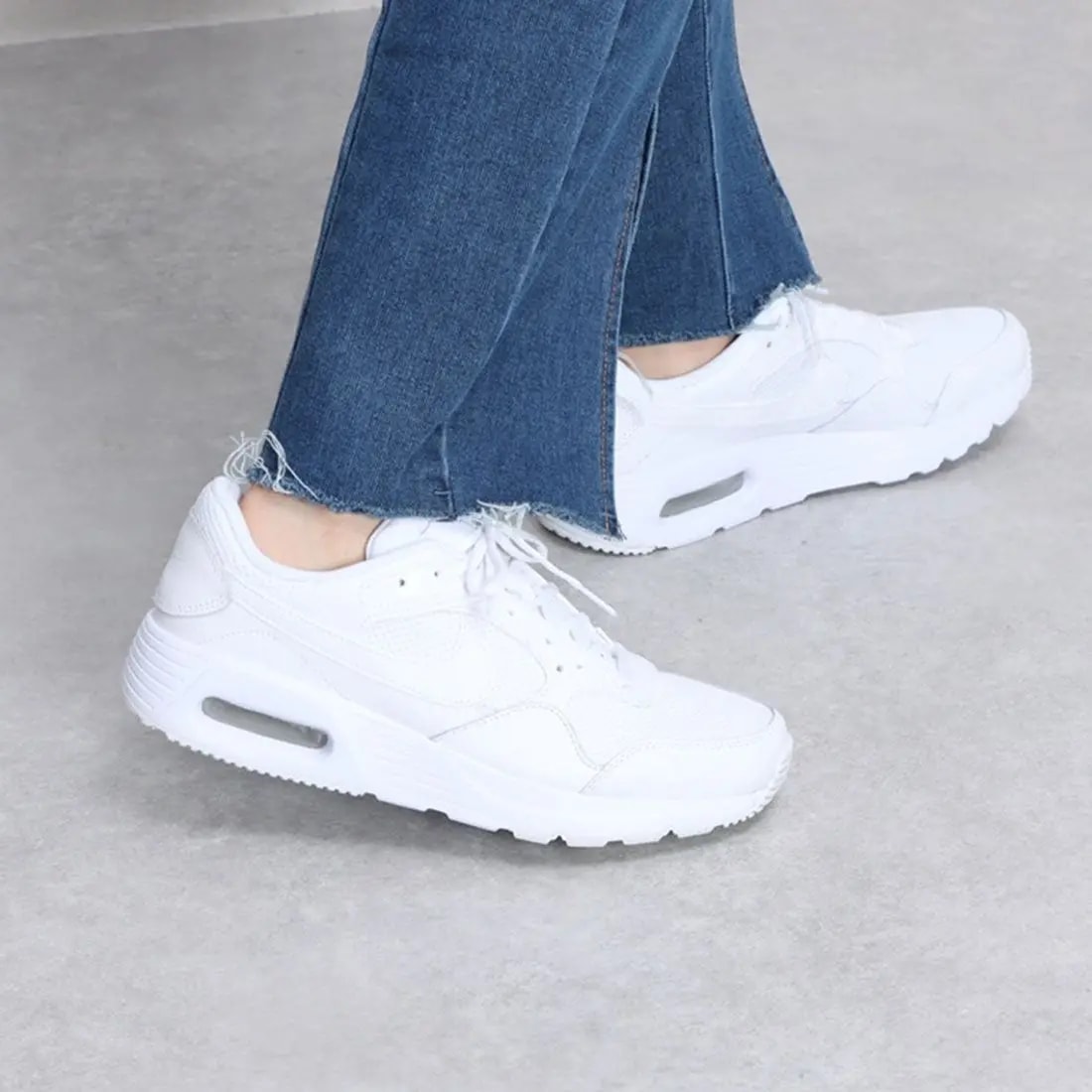 Giày Nike Air Max SC 'Triple White' CW4554-101 — ảnh 3