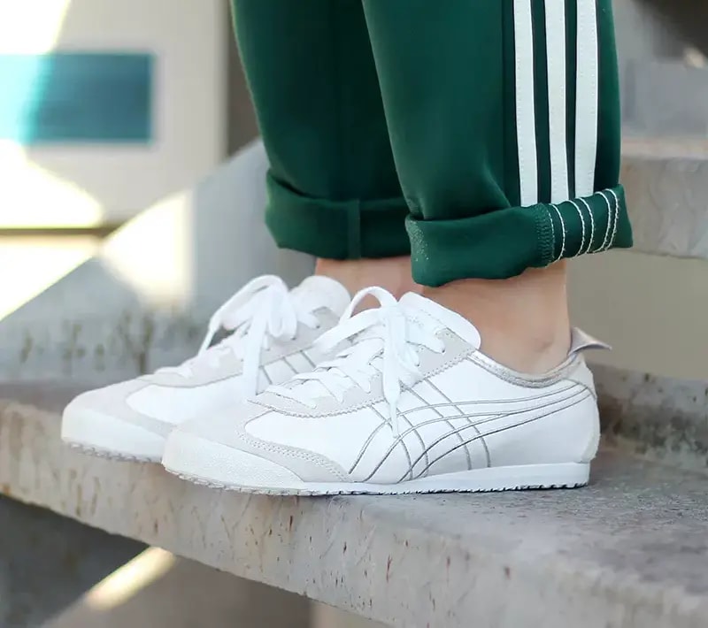 Giày Onitsuka Tiger Mexico 66 'White Silver' 1183A349-100 — ảnh 2