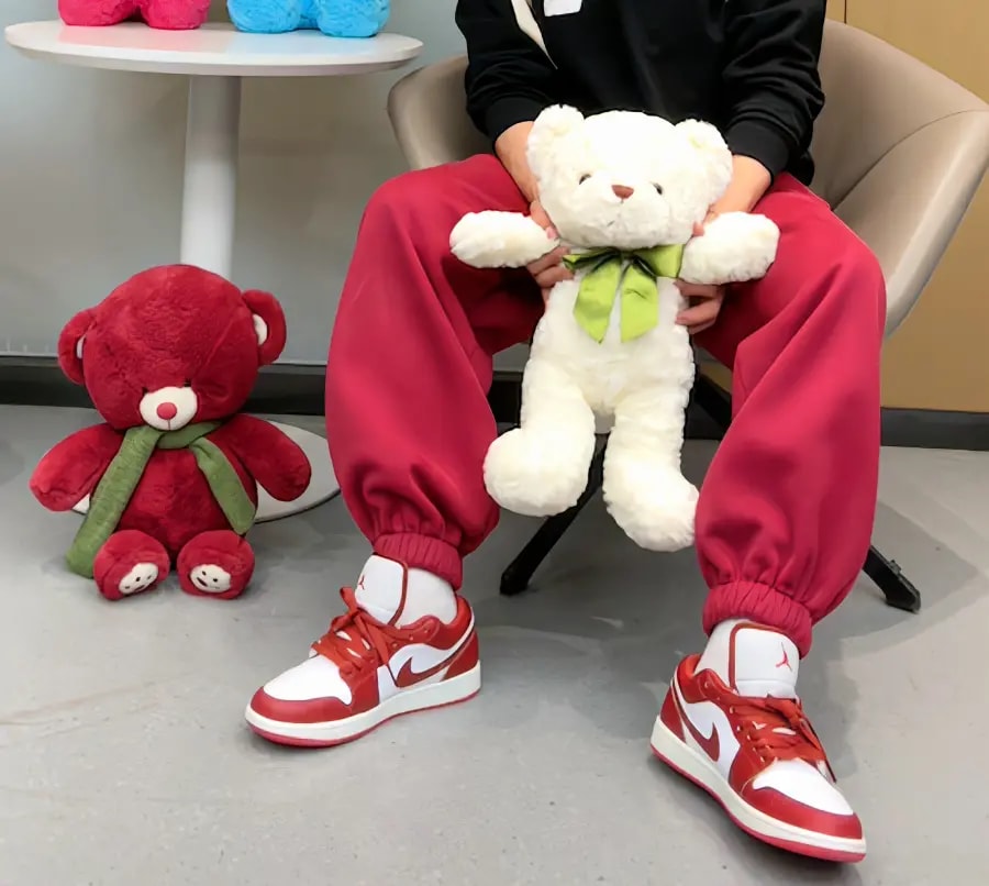 Giày Nike Air Jordan 1 Low 'Dune Red' FJ3459-160 — ảnh 3