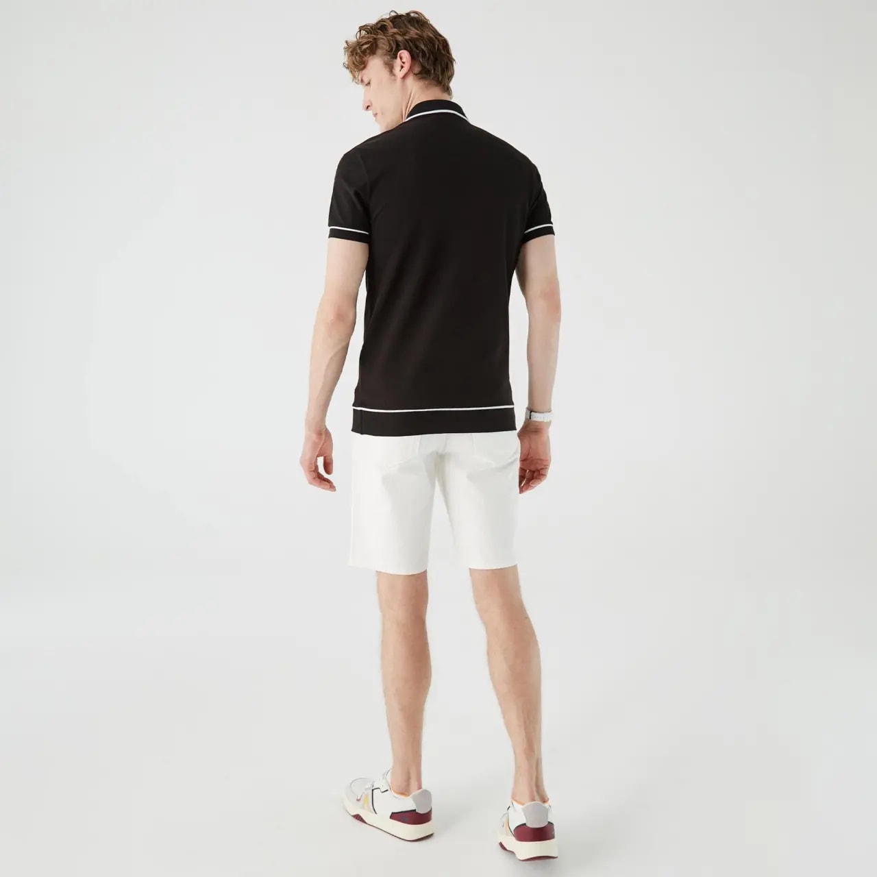 Áo Lacoste Polo Regular Fit 'Black' PH4275-11-031 — ảnh 4