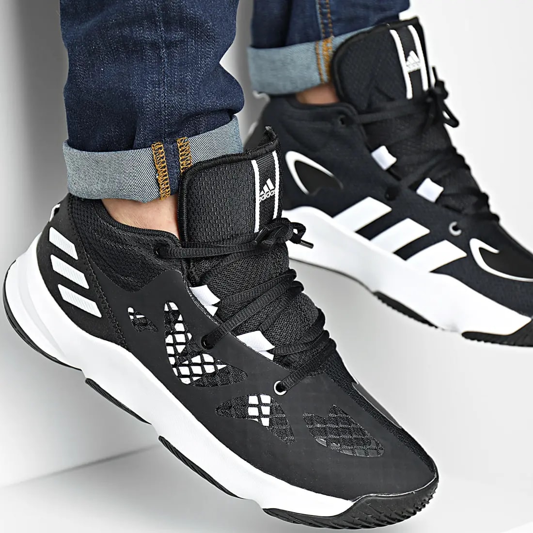 Giày Adidas Pro N3XT 2021 'Black White' G58892 — ảnh 2