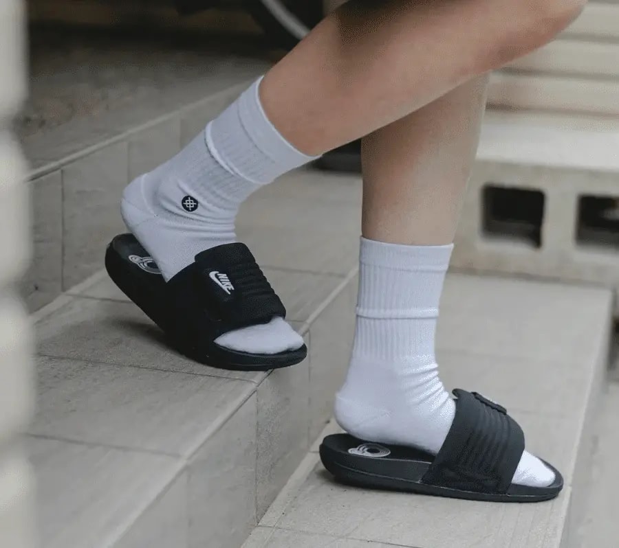 Dép Nike Offcourt Adjust Slide 'Black' DQ9624-001 — ảnh 2
