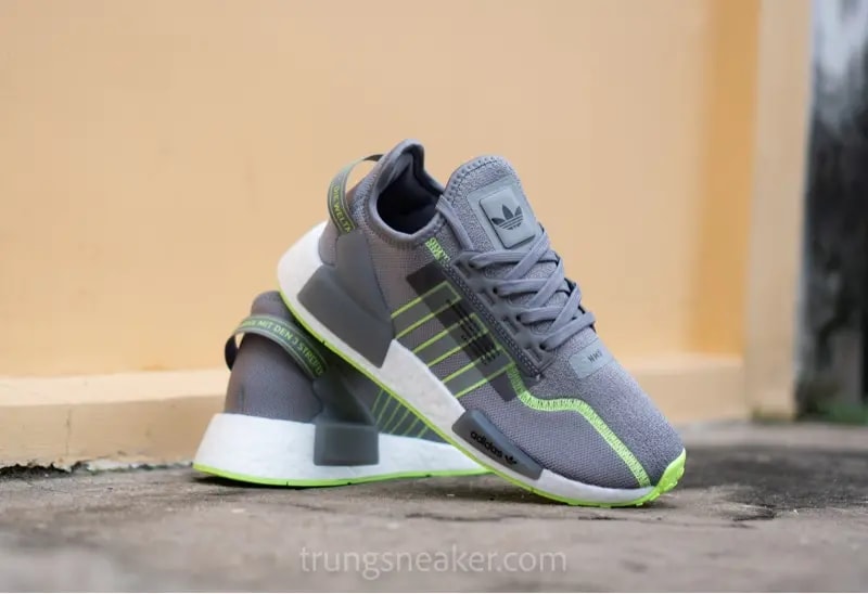 Giày Adidas NMD R1 V2 'Grey Signal Green' GY6163 — ảnh 3