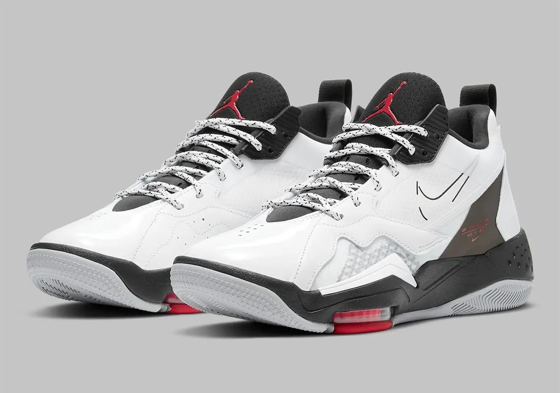 Giày Nike Air Jordan Zoom 92 'White Black Olive' CK9183-106 — ảnh 2