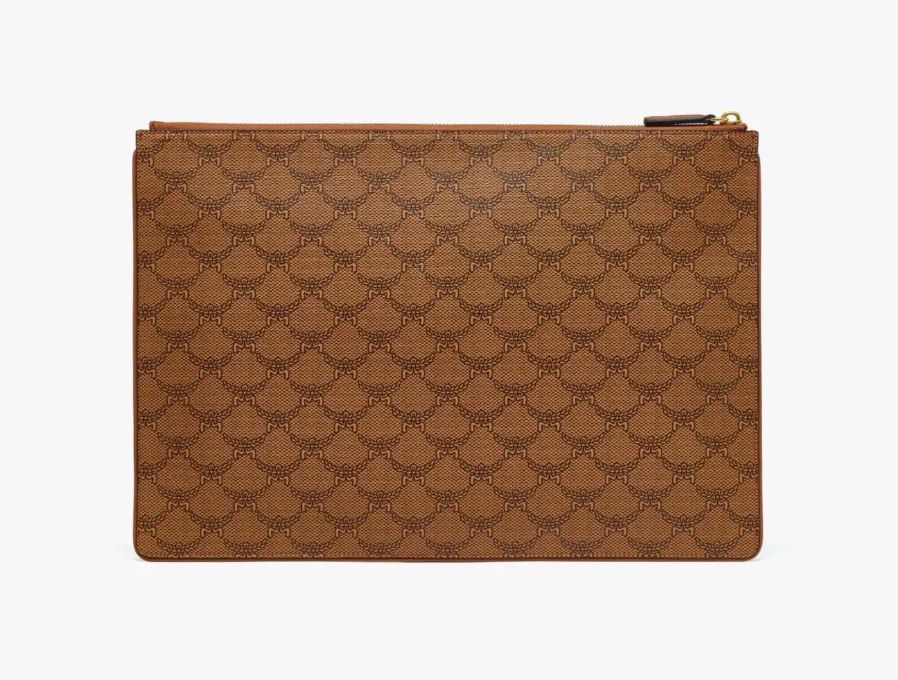 Túi MCM Himmel Zip Pouch Lauretos 'Cognac' MXZESAC04CO001 — ảnh 4