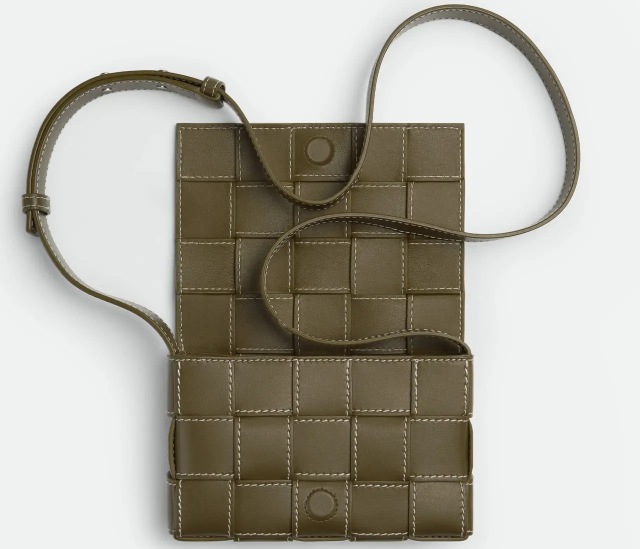 Túi Bottega Veneta Small Cassette 'Mud' 763686V39K02866 — ảnh 3