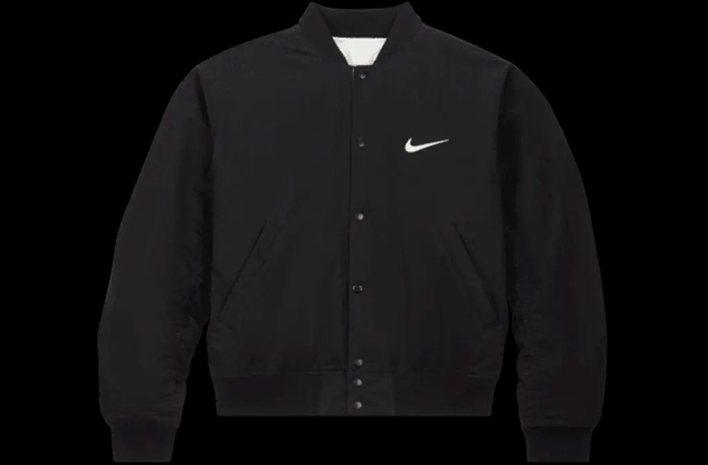 Áo Nike x Stüssy Reversible Jacket 'Black' FJ9154-010 — kich-thuoc: L