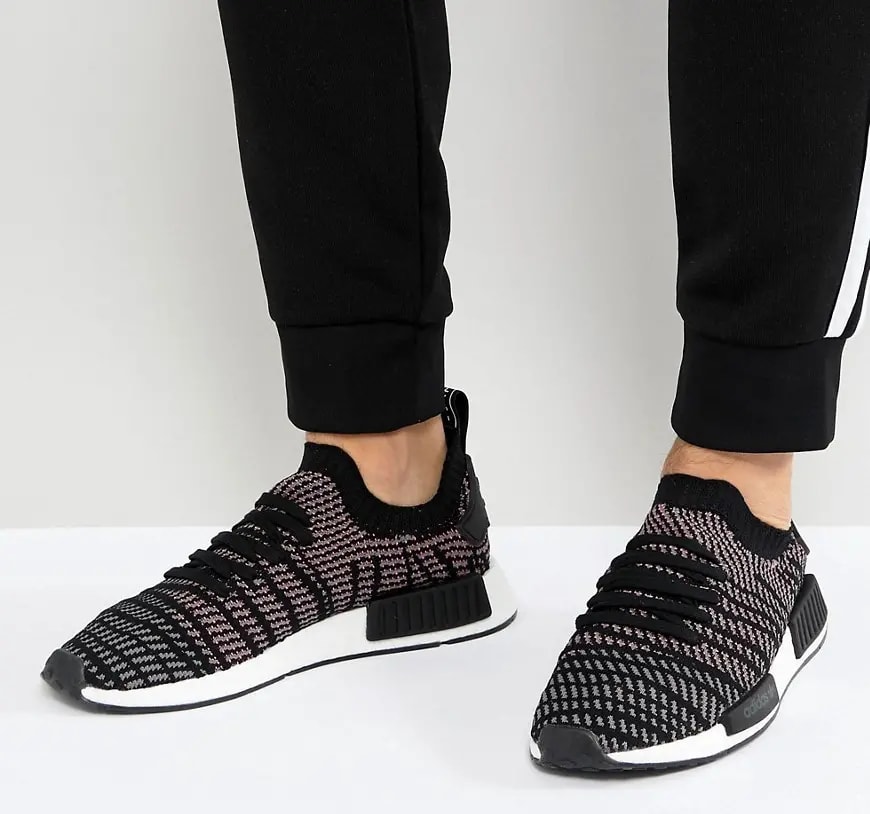 Giày Adidas NMD R1 'Grey Solar Pink' CQ2386 — ảnh 4