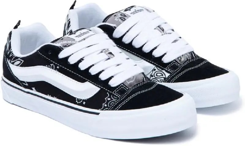 Giày Vans Knu Skool 'Bandana Black' VN0007QDBMW — ảnh 3