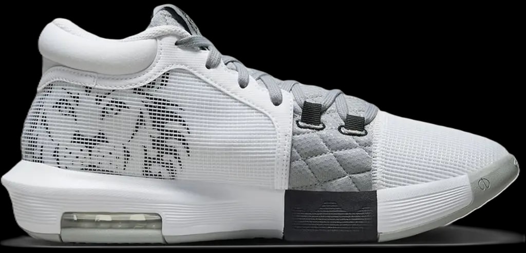 Giày Nike LeBron Witness 8 EP 'White Light Smoke Grey' FB2237-100 — kich-thuoc: 41