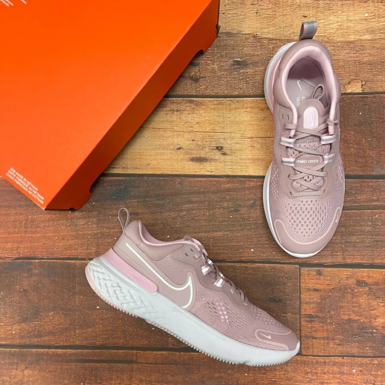 Giày Nike React Miler 2 'Plum Chalk' CW7136-500 — ảnh 2