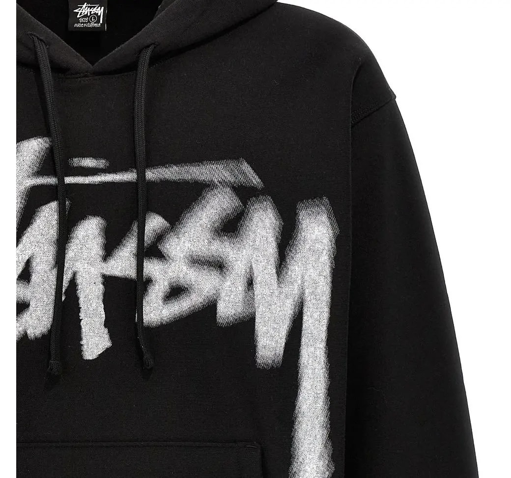 Áo Stussy Dizzy Stock Hoodie 'Black' — ảnh 4
