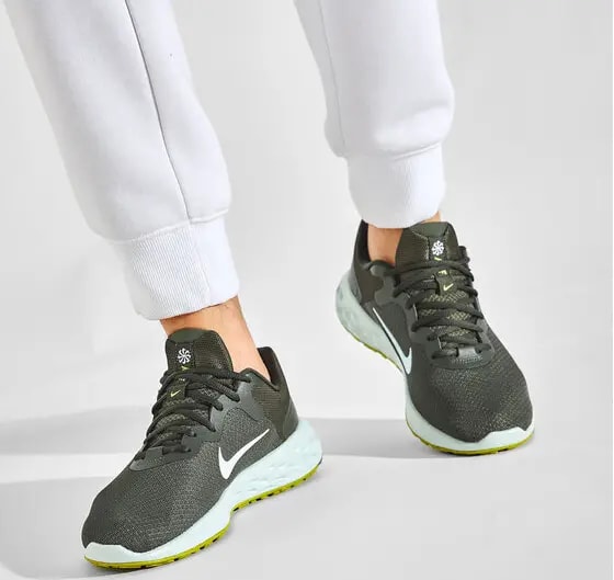 Giày Nike Revolution 6 Next Nature 'Black Green' DC3728-300 — ảnh 2