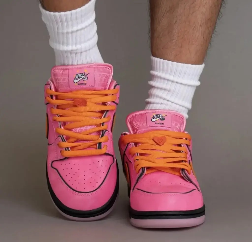 Giày Nike SB Dunk Low Pro x Powerpuff Girls 'Blossom' FD2631-600 — ảnh 3