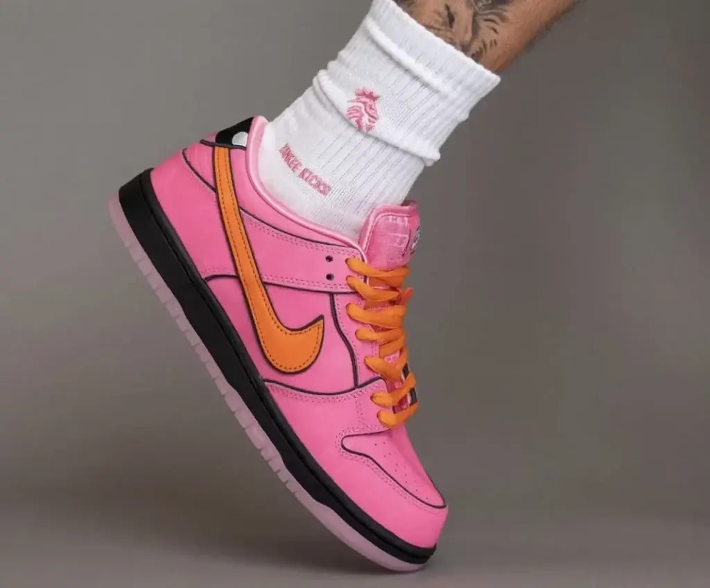 Giày Nike SB Dunk Low Pro x Powerpuff Girls 'Blossom' FD2631-600 — ảnh 2
