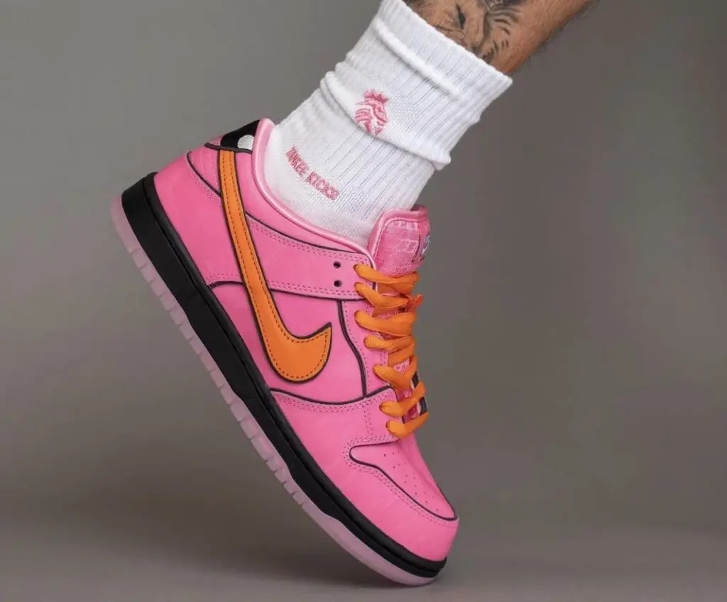Giày Nike SB Dunk Low Pro x Powerpuff Girls 'Blossom' FD2631-600 — ảnh 4