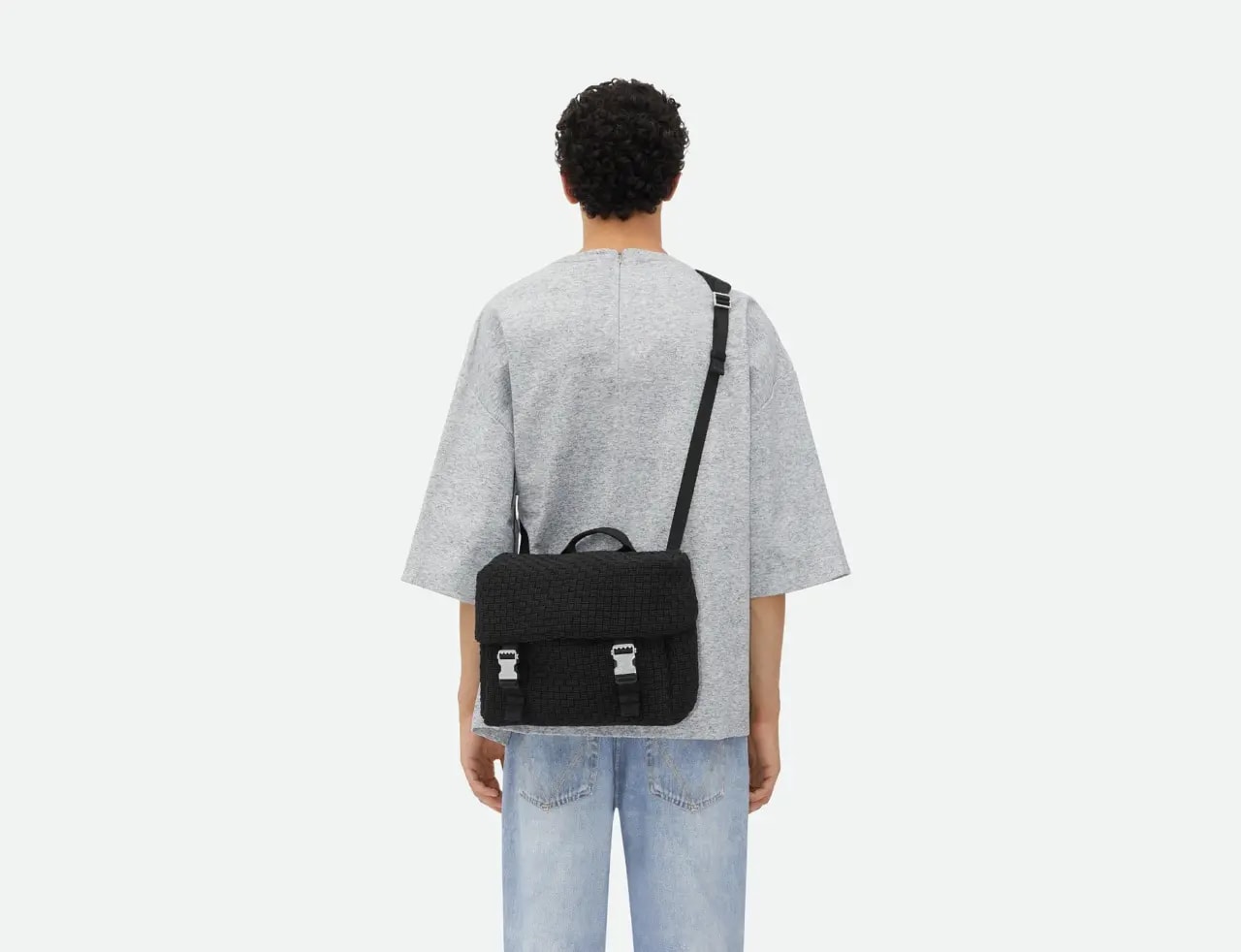Túi Bottega Veneta Postino Bag 'Black' 776523V0VG48803 — ảnh 2