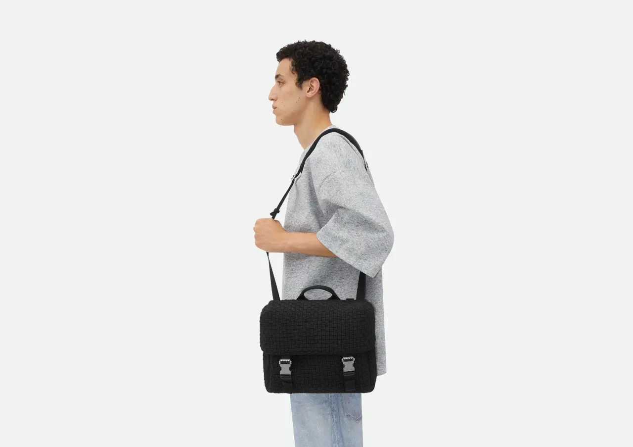 Túi Bottega Veneta Postino Bag 'Black' 776523V0VG48803 — ảnh 3