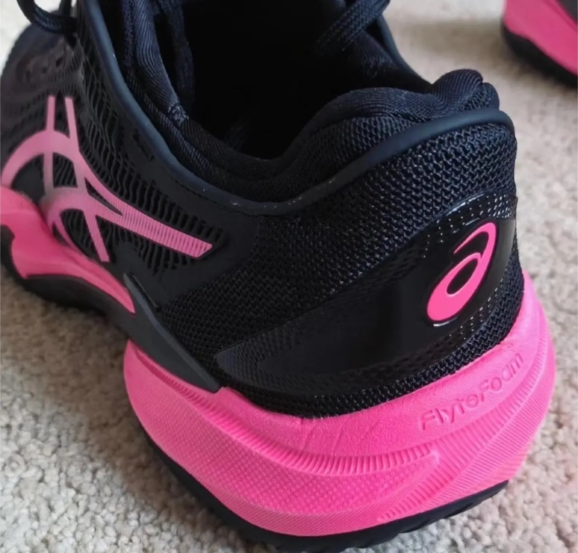 Giày Asics Court FF 3 'Black Hot Pink' 1041A370-001 — ảnh 3