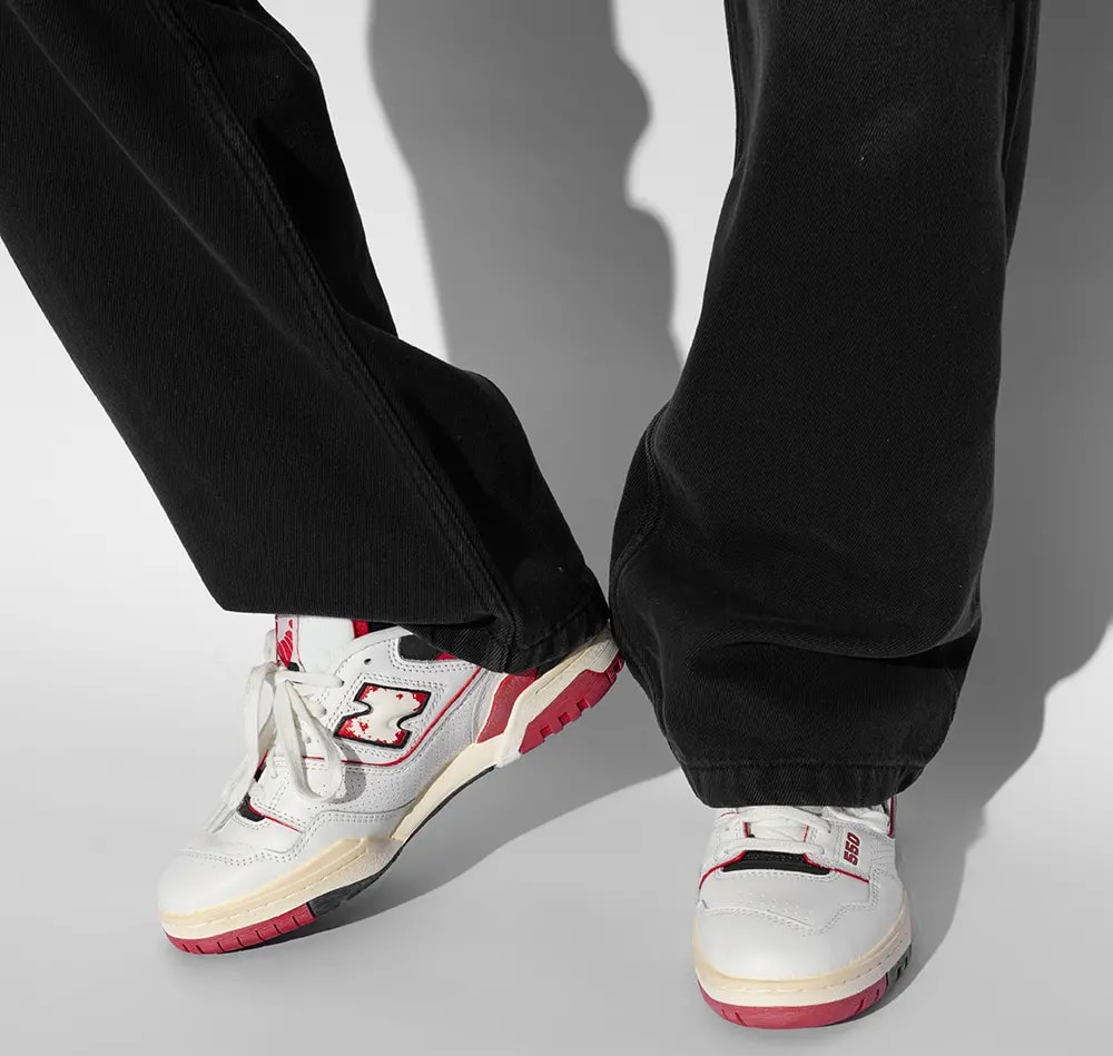 Giày New Balance 550 Vintage Pack 'Red' BB550VGA — ảnh 2