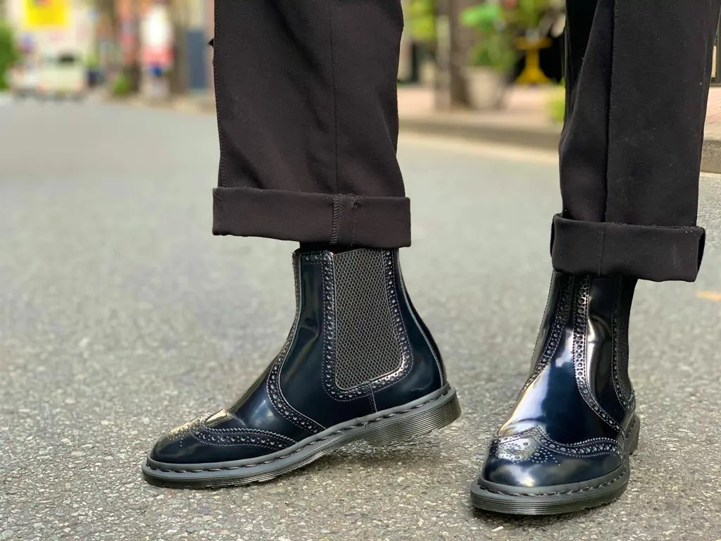 Giày Dr.Martens Graeme Brogue Leather 'Black' 26586001 — ảnh 3