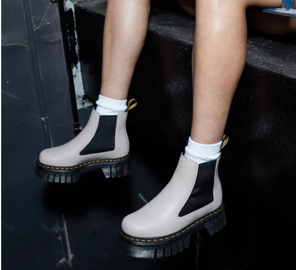 Giày Dr.Martens Audrick Nappa 'Vintage Taupe' 27148348 — ảnh 2