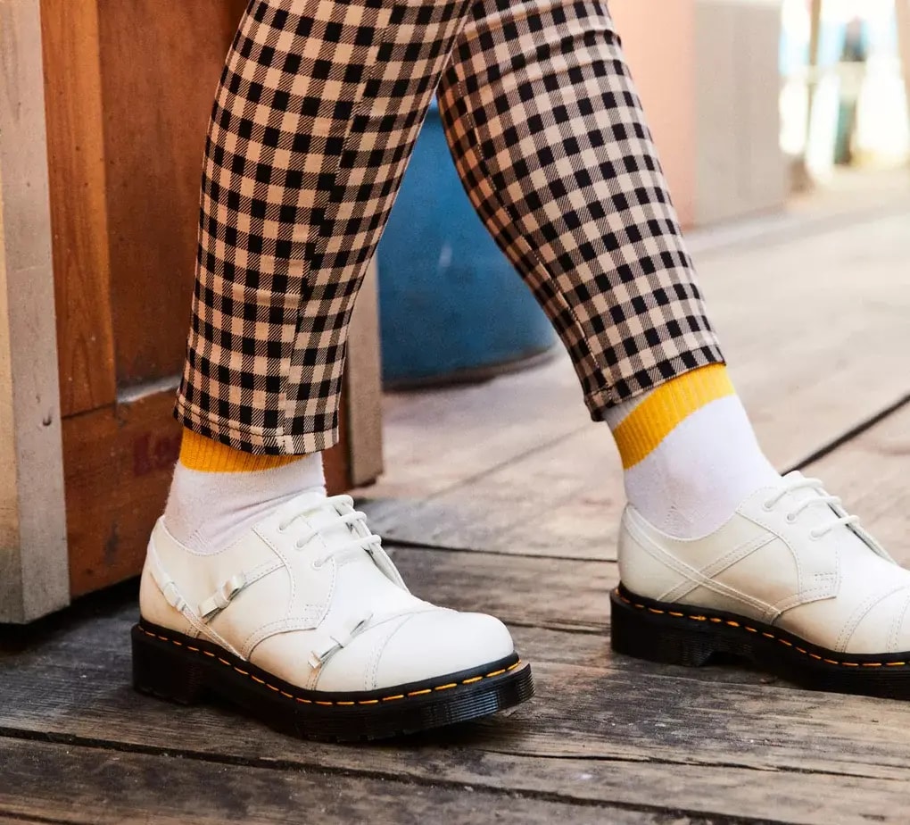 Giày Dr.Martens 1461 Bow Smooth Oxford 'White' 27852100 — ảnh 2