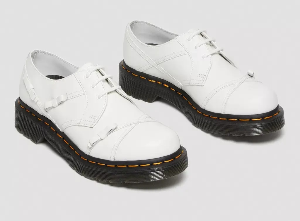 Giày Dr.Martens 1461 Bow Smooth Oxford 'White' 27852100 — ảnh 3