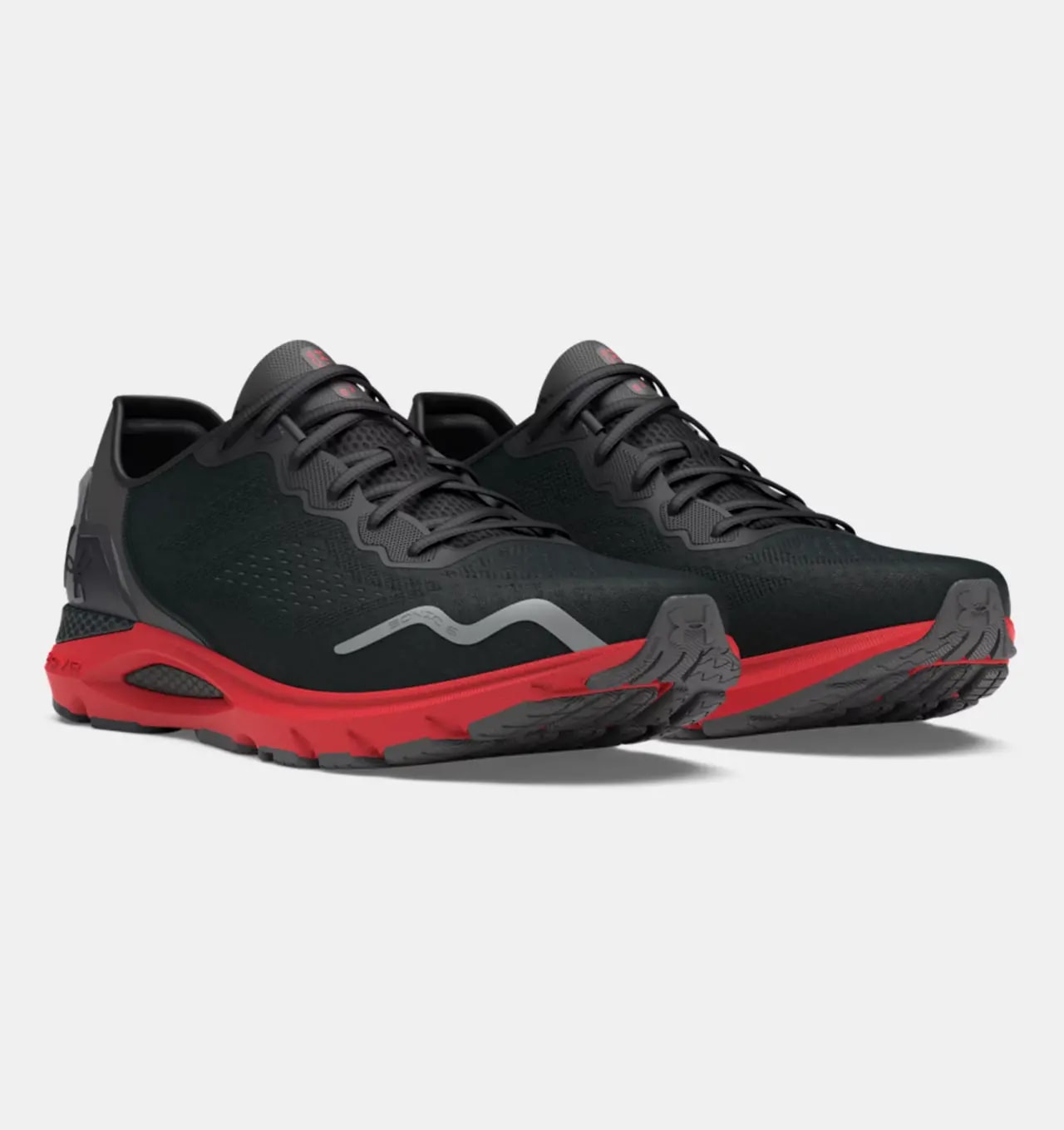 Giày Under Armour HOVR Sonic 6 'Anthracite Red' 3026121-107 — ảnh 3