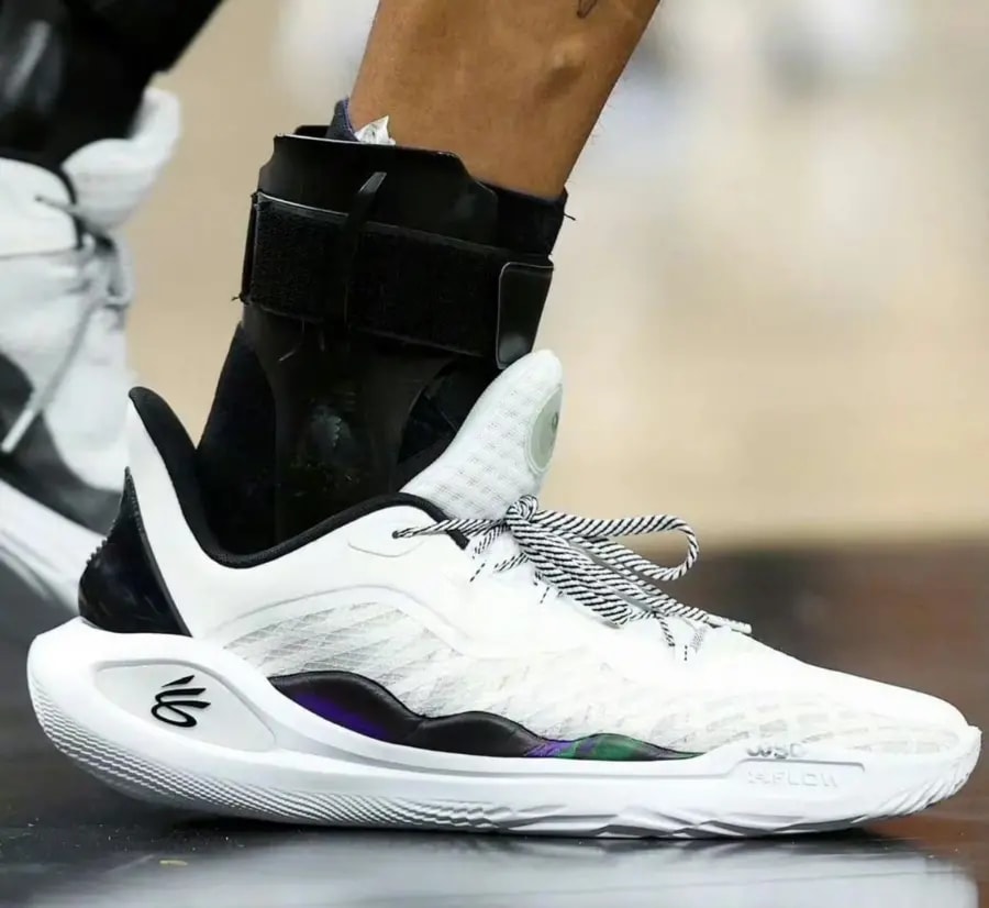 Giày Under Armour Curry 11 Bruce Lee 'Wind' 3027502-100 — ảnh 2
