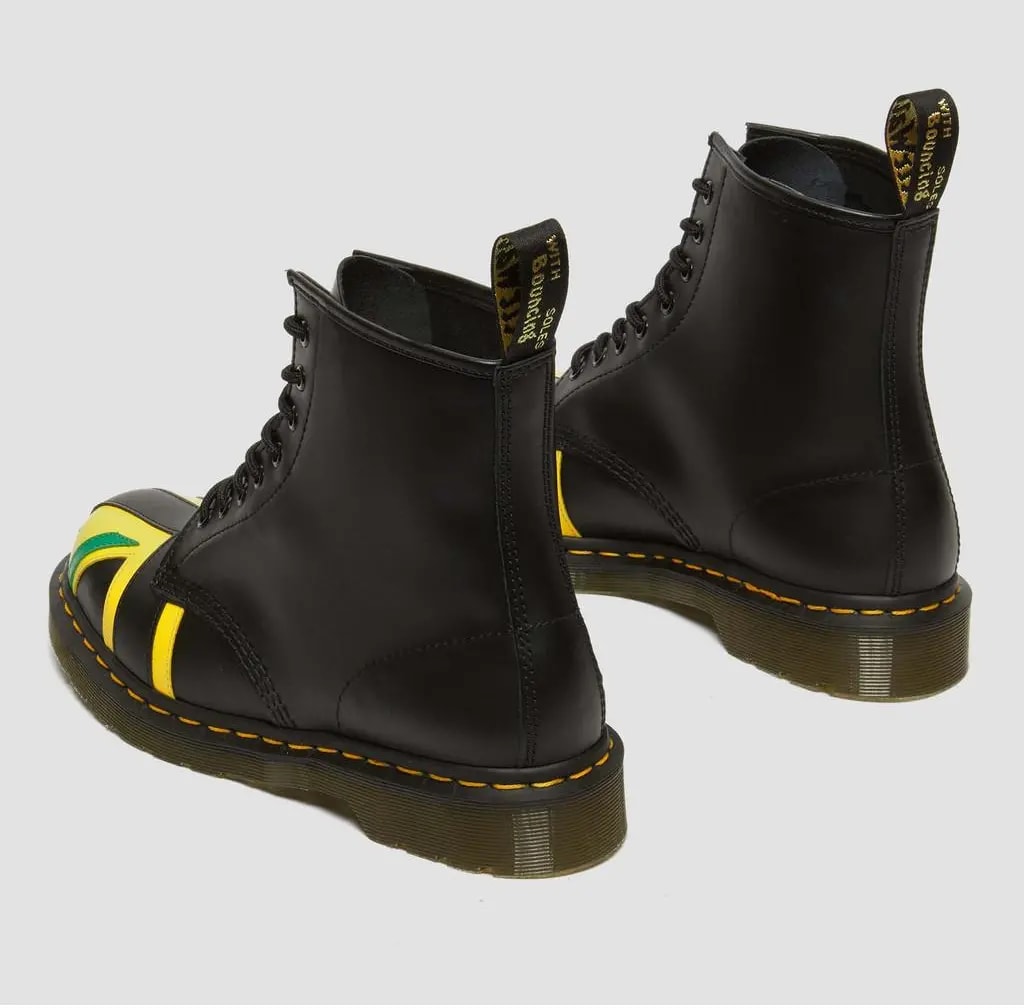 Giày Dr. Martens 1460 Denim Tears Union 'Black' 31743038 — ảnh 5