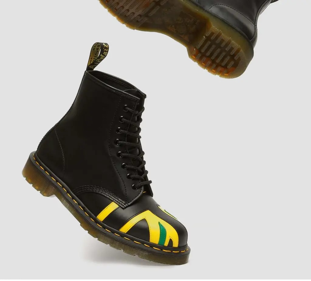 Giày Dr. Martens 1460 Denim Tears Union 'Black' 31743038 — ảnh 3