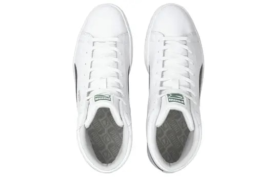 Giày Puma Basket Mid Xxi Sneakers 'Black White' 380756-03 — ảnh 4