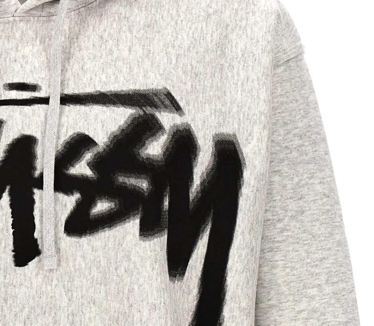 Áo Stussy Dizzy Stock Hoodie 'Ash Heather' — ảnh 3