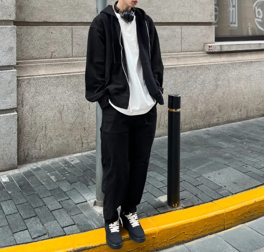 Áo Stussy Zip Hood SS22 'Black' 1974762 — ảnh 5