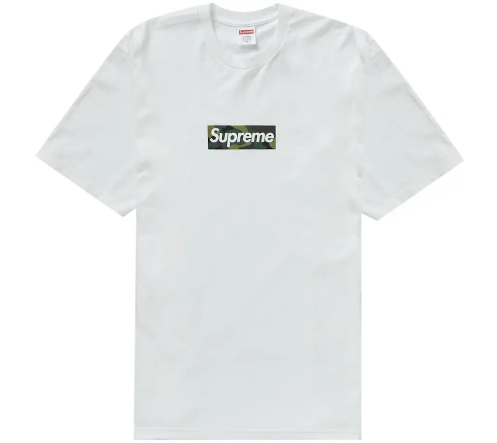 Áo Supreme Box Logo T-Shirt 'White' 23FW — kich-thuoc: L