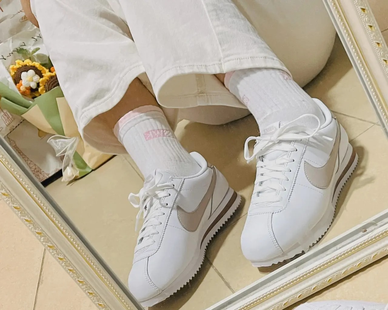 Giày Nike Cortez 'White' DN1791-105 — ảnh 3