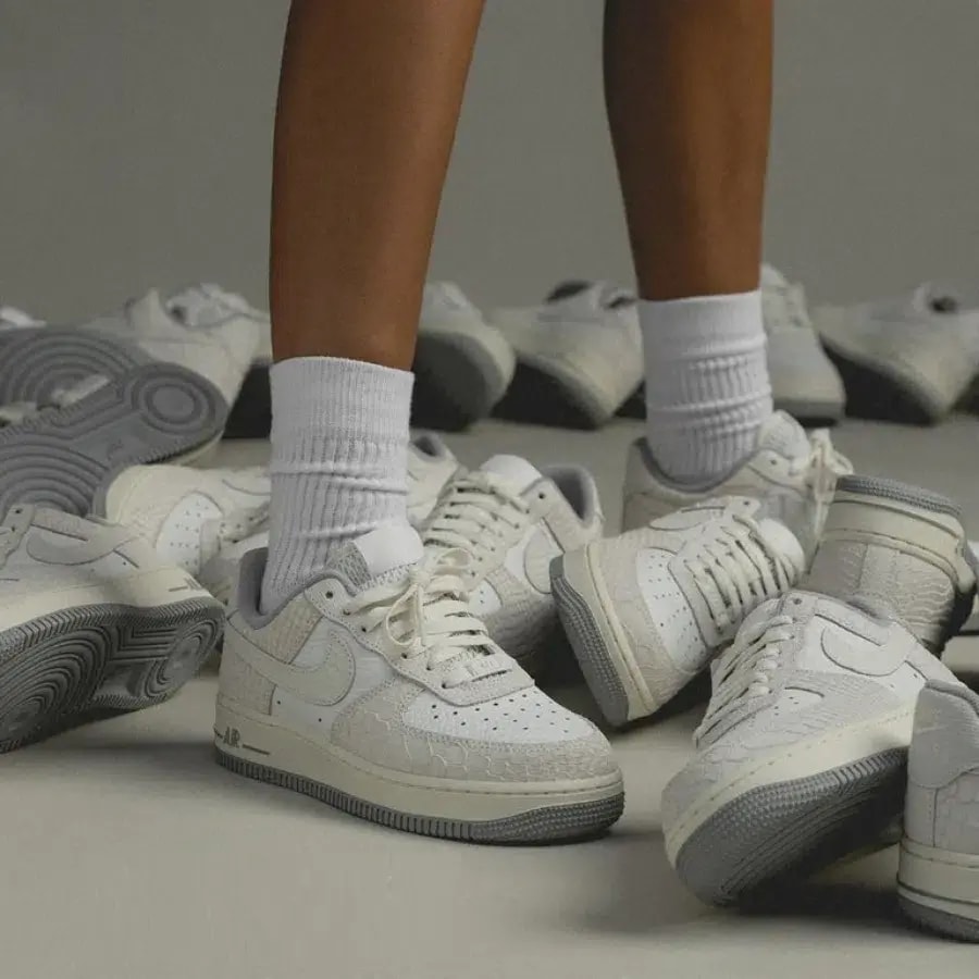 Giày Nike Air Force 1 '07 'White Python' DX2678-100 — ảnh 2