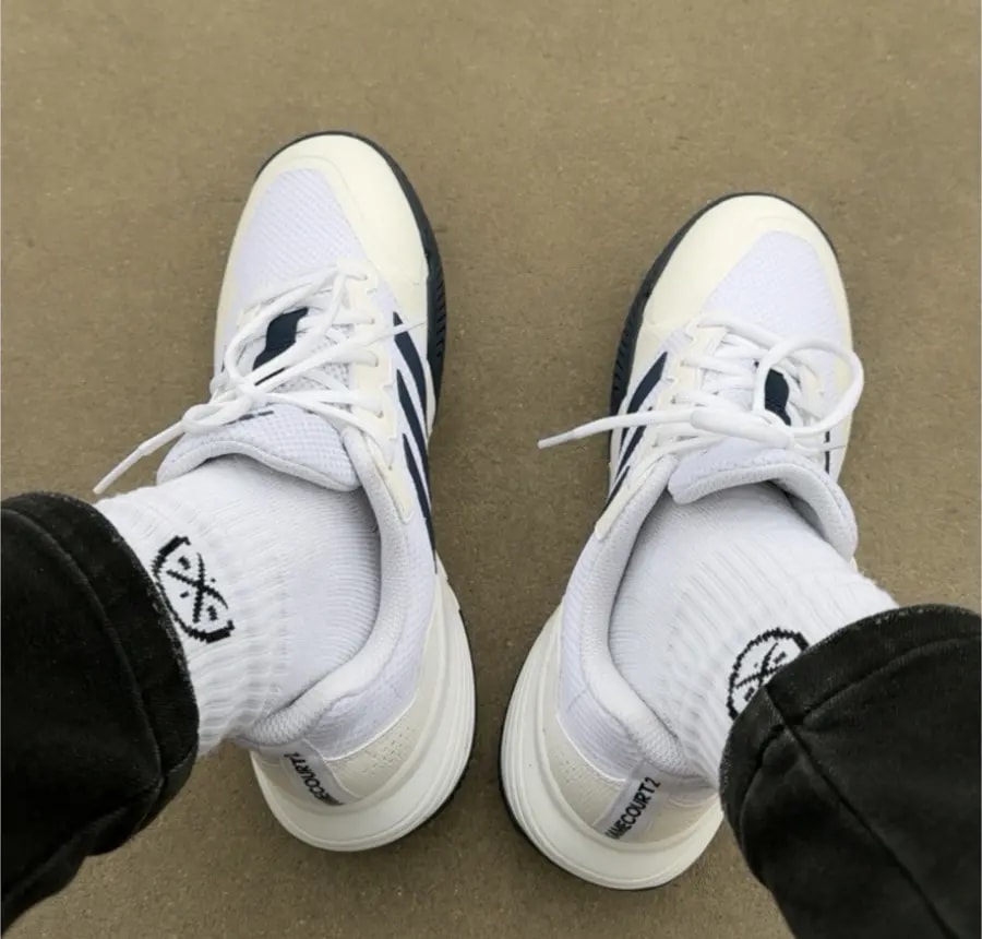 Giày Adidas Gamecourt 2.0 'White' HQ8809 — ảnh 2