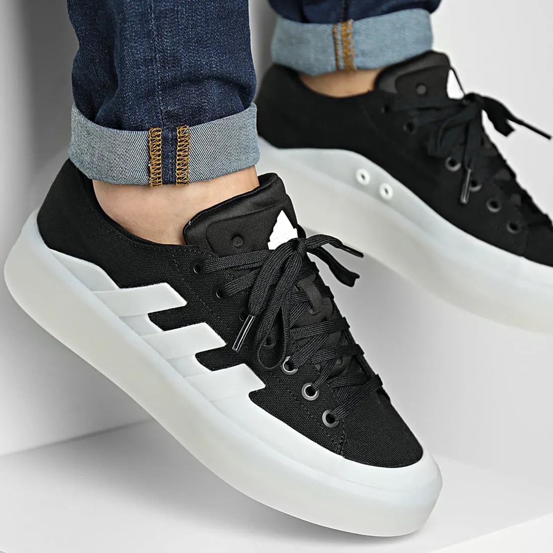 Giày Adidas ZNSORED 'Black White' HP5987 — ảnh 2