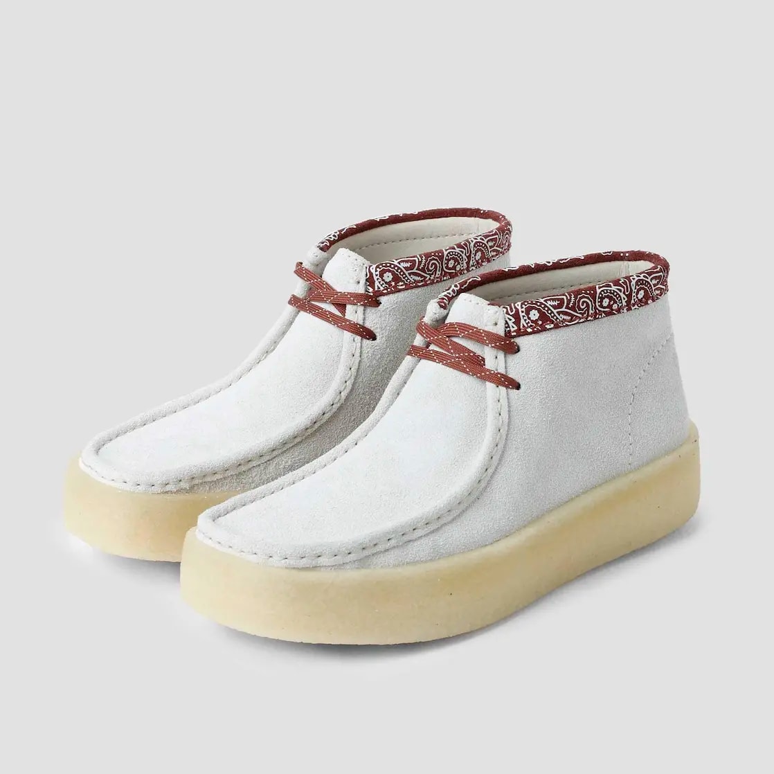 Giày Clarks WallabeeCup Bt 'White' 261679777 — ảnh 2