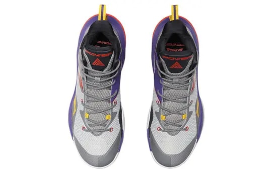 Giày Lining Power 7 'Grey Purple' ABPQ041-3 — ảnh 4