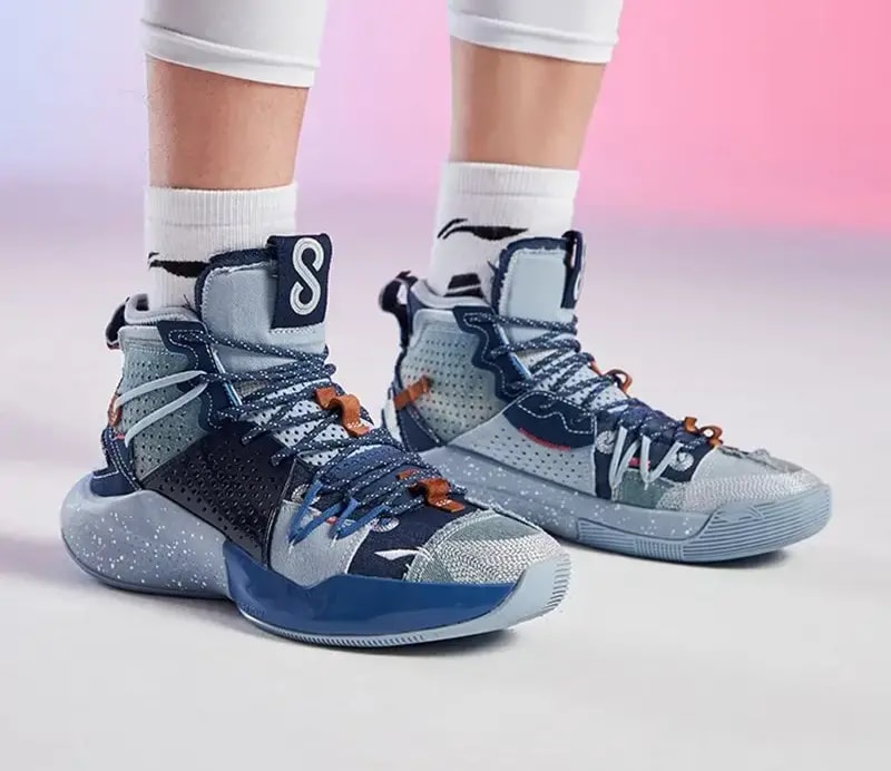Giày Lining Sonic 8 'Blue' ABAQ107-4 — ảnh 2