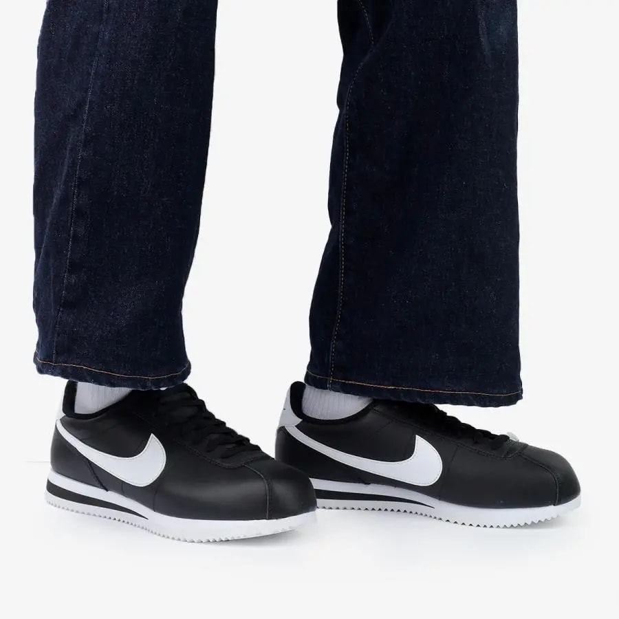 Giày Nike Cortez 'Black White' DM4044-001 — ảnh 3