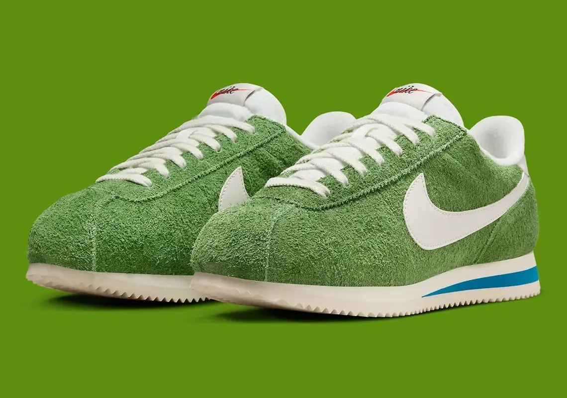 Giày Nike Cortez 'Green Suede' FJ2530-300 — ảnh 2