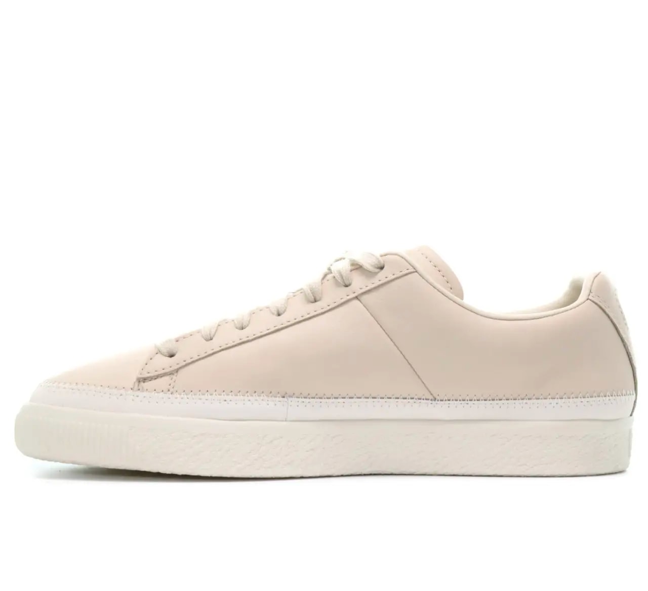 Giày Puma Basket Trim PRM 'Beige' 371581-02 — ảnh 5