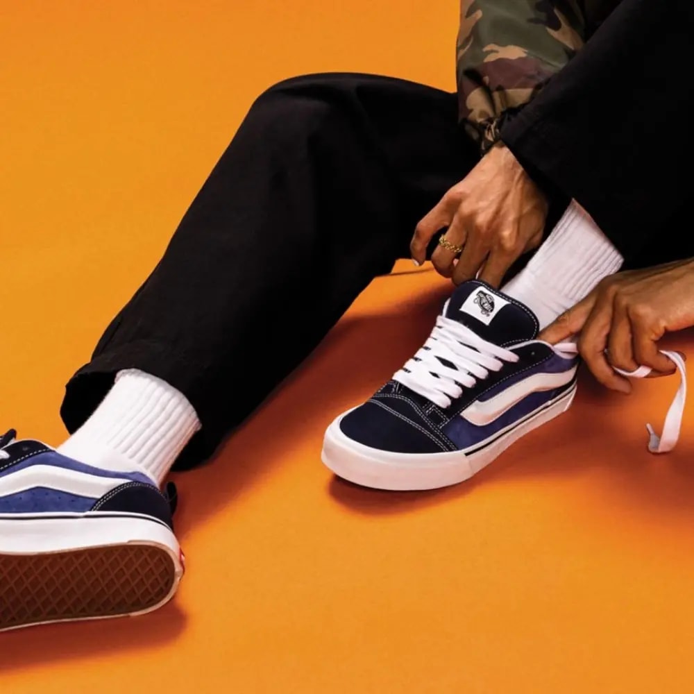 Giày Vans Knu Skool 'Navy' VN0009QCNWD — ảnh 2