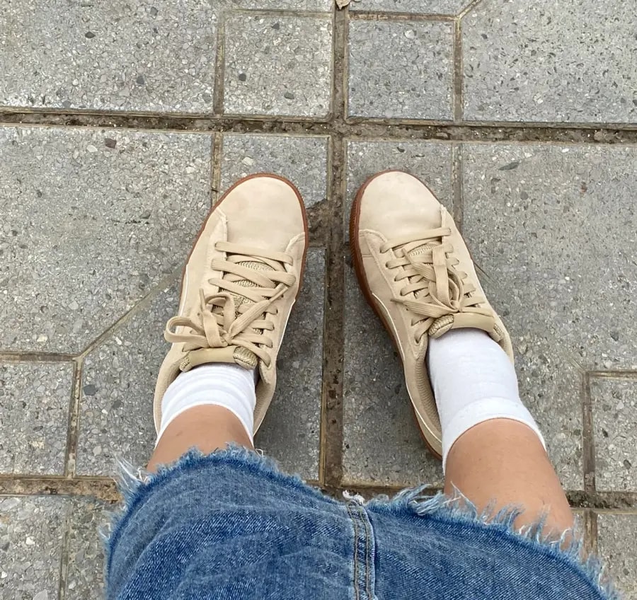 Giày Puma Vikky Platform 'Pebble' 363287-14 — ảnh 2